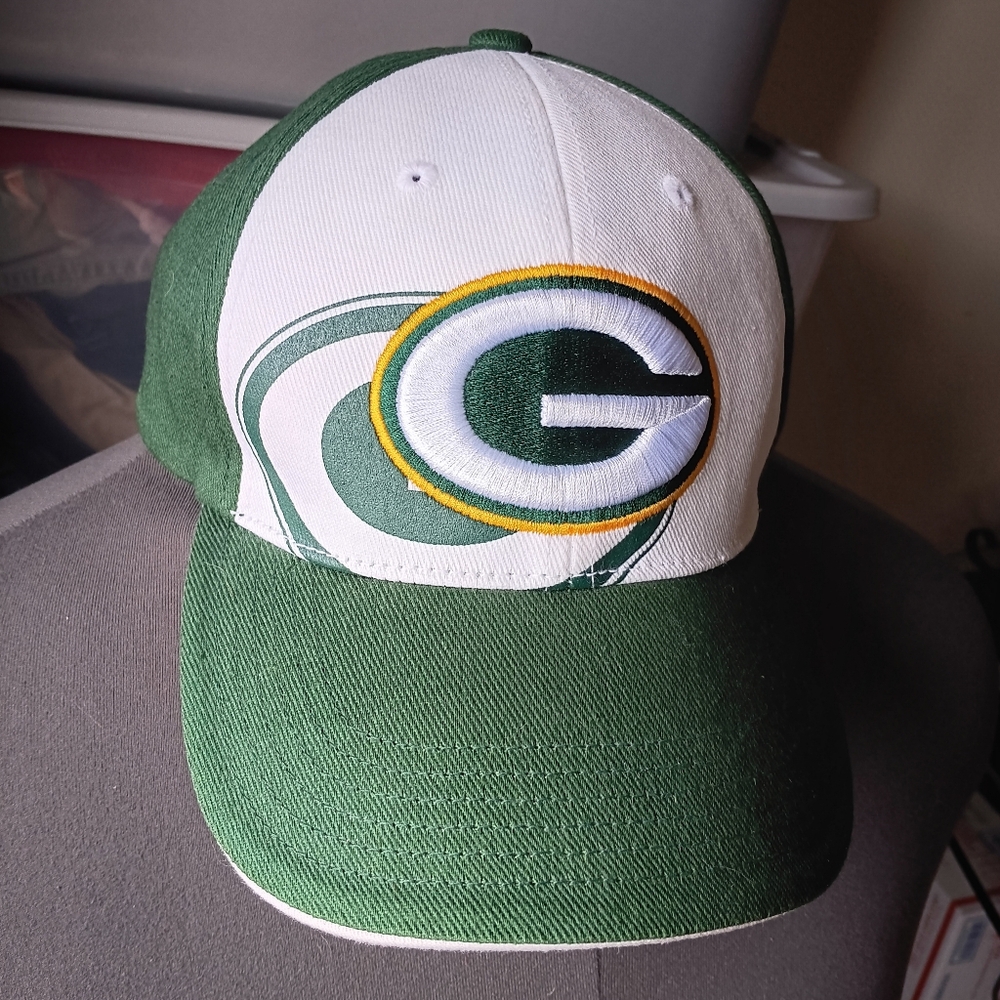 💚💛*4/$15* Green Bay Packers NFL Team Apparel Baseball Cap Hat Adjustable Adult